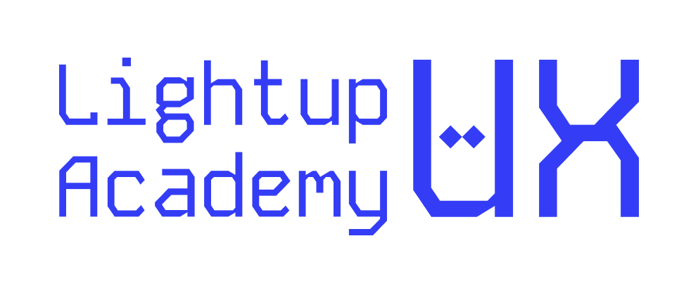 line logo LightupUX Academy